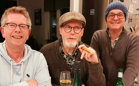 von links nach rechts: Jörg - Dave - Jürgen